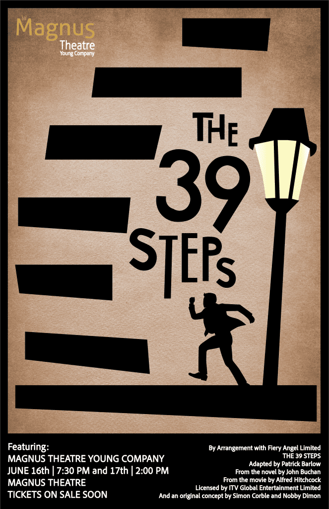 39 Steps Poster
